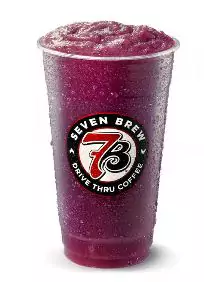 7 Brew Menu Blue Pom Smoothie