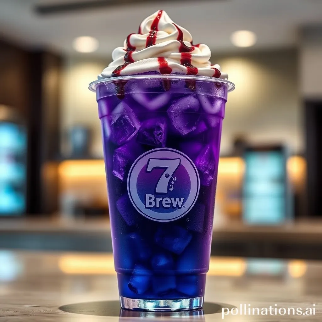 7 Brew Hidden Menu Blueberry